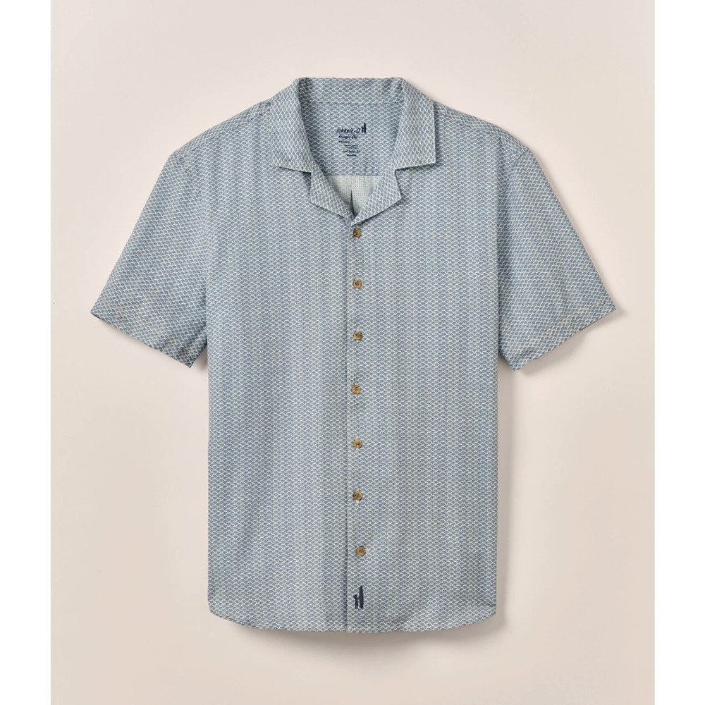 johnnie-O Hangin'Out Men S, M, L, XL,  XXL  Button Down Shirt  Shackleford Navy